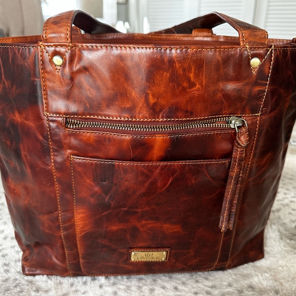 Rare Vintage Western Style LeVogue Shoulder Bag